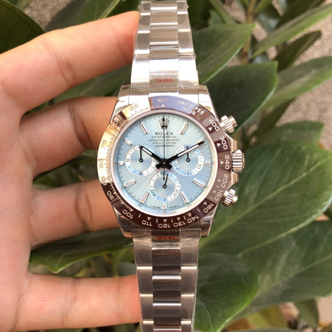 Rolex Daytona Ice-blue Dial 40mm