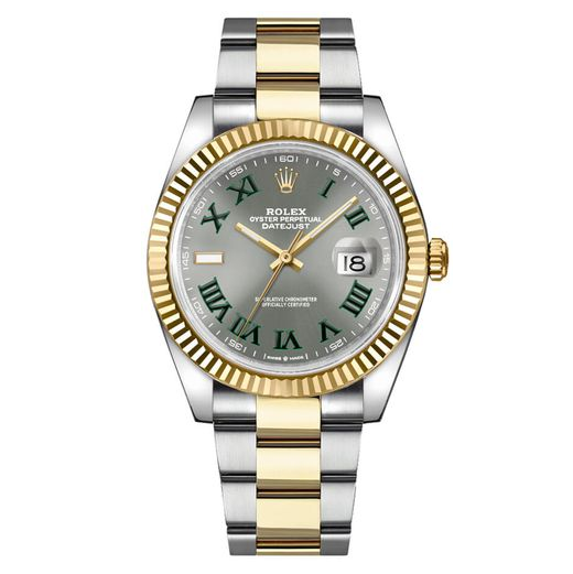 Rolex Datejust 41 Fluted Bezel Men's Watch 126333-0019