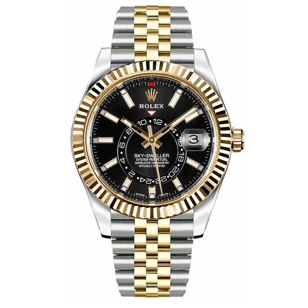 Rolex Sky-Dweller Oystersteel & Yellow Gold 42mm