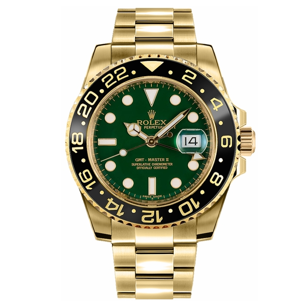 Rolex GMT-Master II Gold Green 40mm