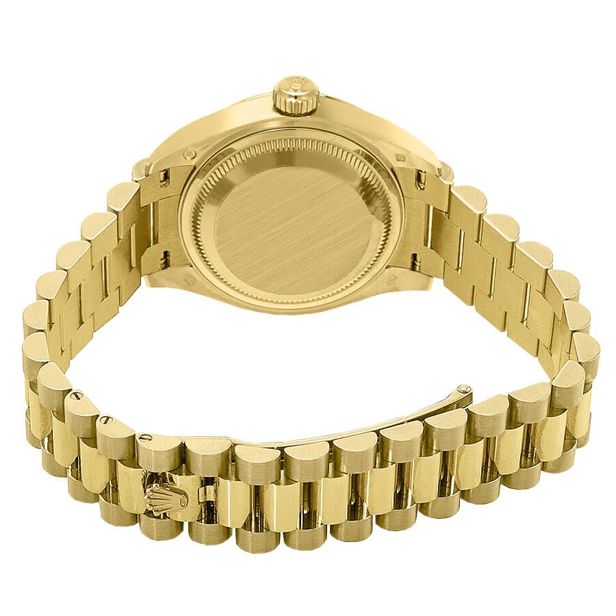 Rolex Lady-Datejust 28 Mother of Pearl Diamond Yellow Gold Watch 279138RBR-0015