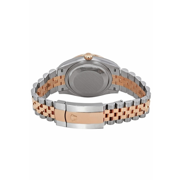 Rolex Datejust Dark Rhodium Dial Fluted Bezel 36mm