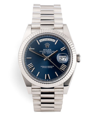 Rolex Day-Date 40 White Gold President