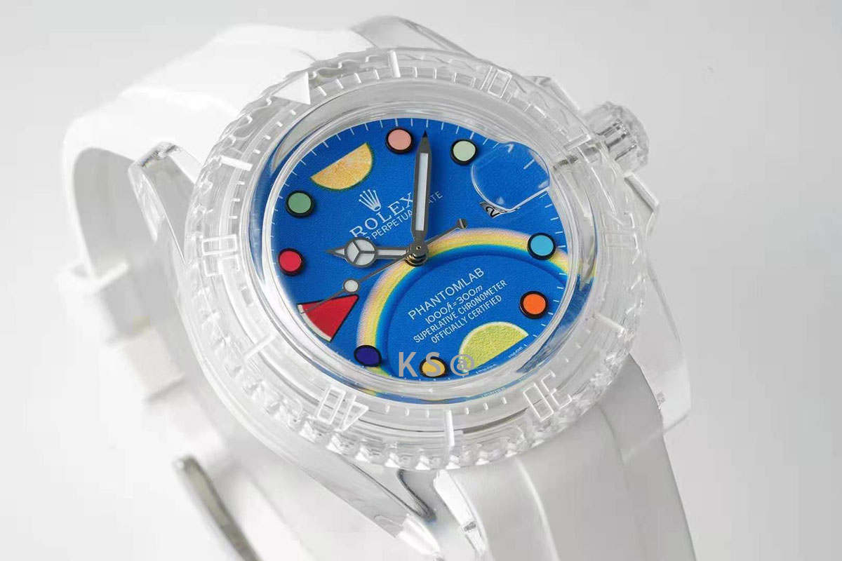 Rolex Phantomlab Submariner Blue Dial with Fruits