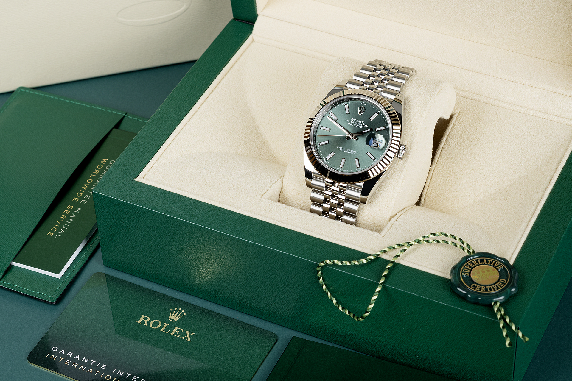 Rolex Datejust 41 'Mint Green' Latest Release
