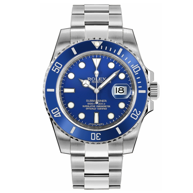 Rolex Submariner Date Blue Dial 40mm