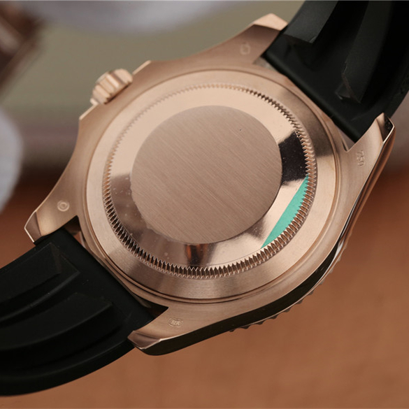 Rolex Yacht-Master Rose Gold Black Ceramic Bezel 40mm