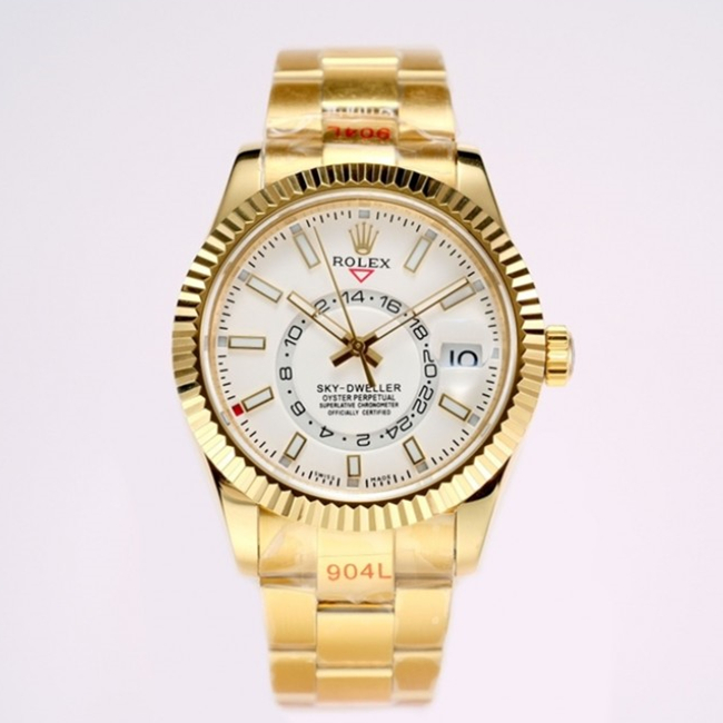 Rolex Sky Dweller White Index 42mm
