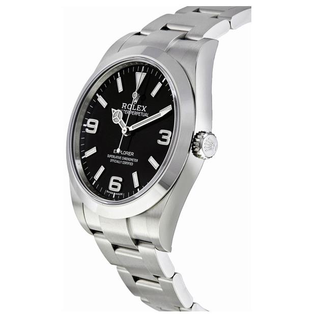 Rolex Explorer Black Dial 39mm
