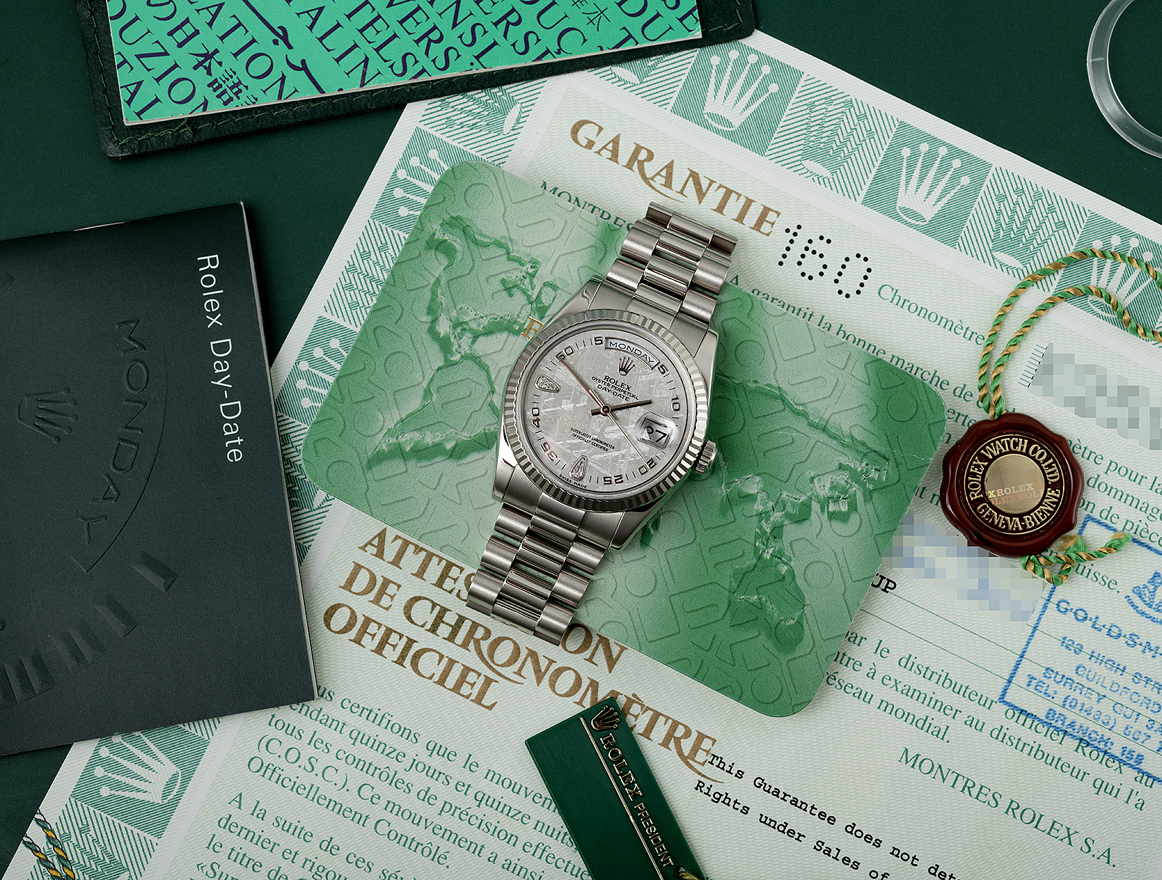 Rolex Day-Date Meteorite 118239 - White Gold President