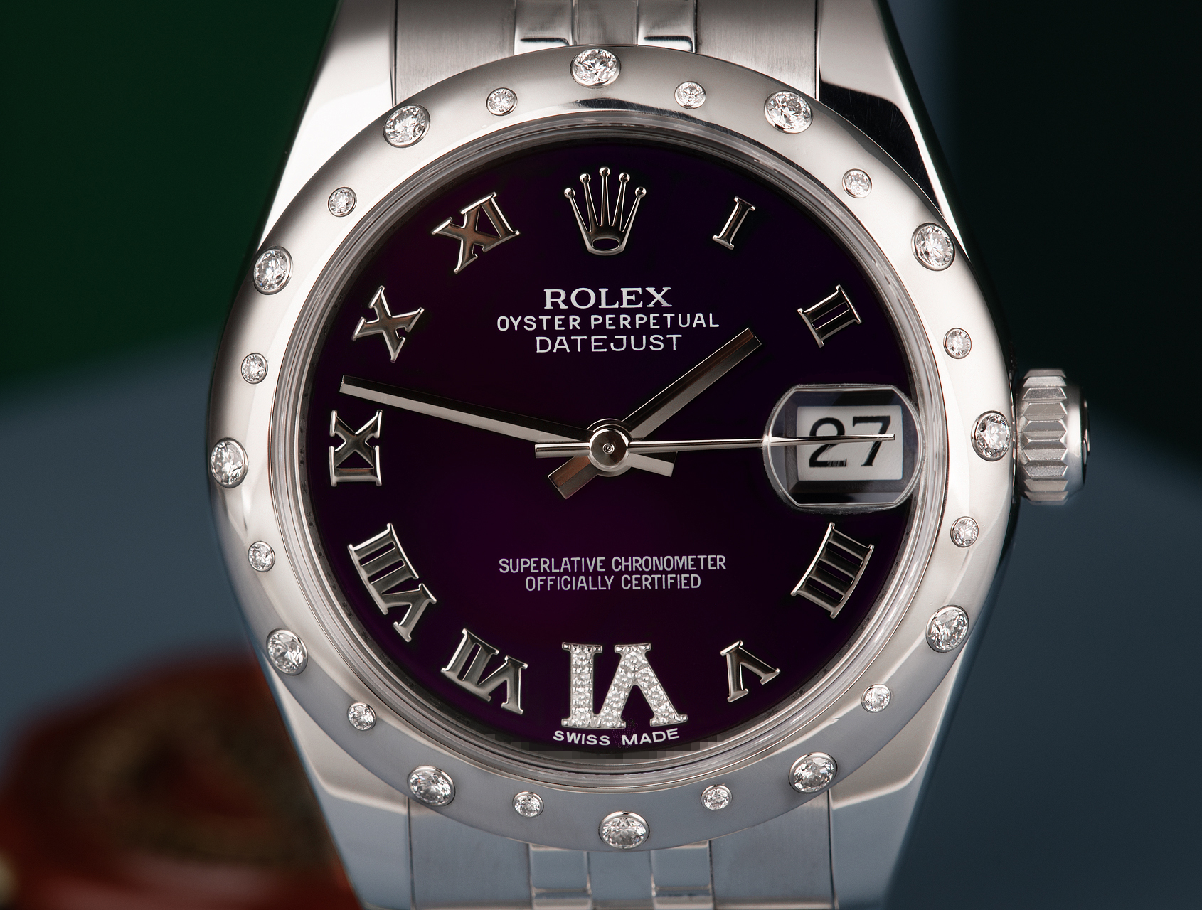 Rolex Datejust Diamond Bezel 178344