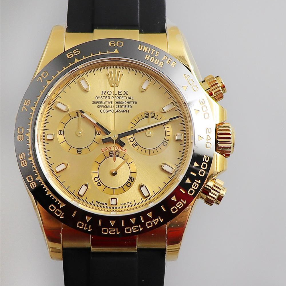 Rolex Daytona Gold Oysterflex 40mm