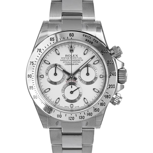 Rolex Cosmograph Daytona Steel Men's Luxury Watch 16520