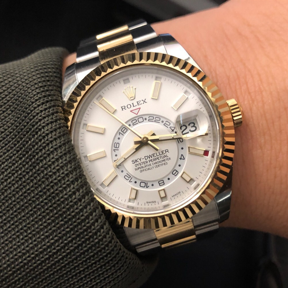 Rolex Sky-Dweller White Dial 42mm