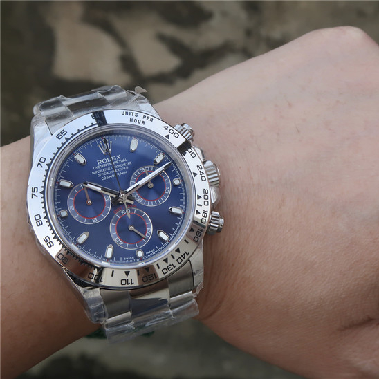 Rolex Daytona Blue Index Oyster 40mm