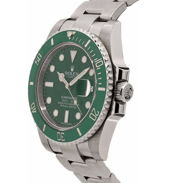 Rolex Submariner Date Hulk Oystersteel Men's Watch 116610LV-0002