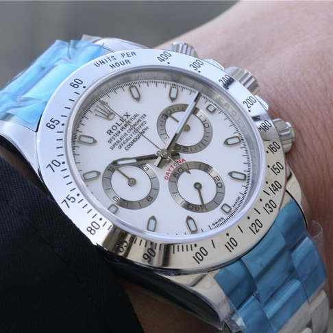 Rolex Daytona Steel White Dial 40mm