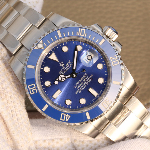 Rolex Submariner Date Blue Dial 40mm