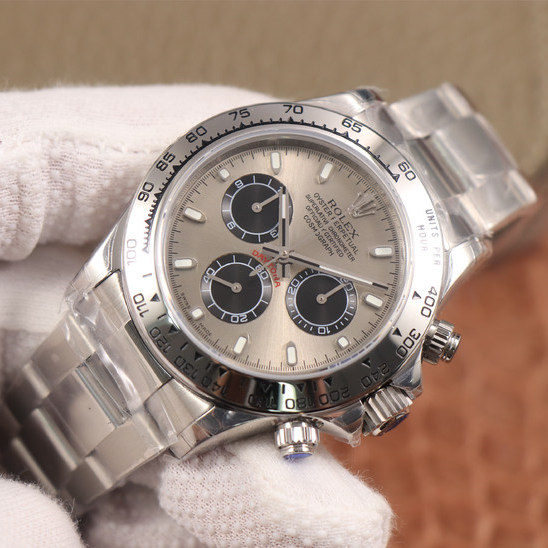 Rolex Daytona Steel Dial with Black Subdials 40mm