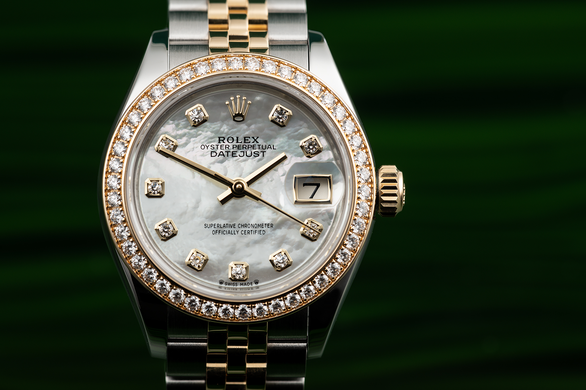 Rolex LADY-DATEJUST OYSTER 28 MM OYSTERSTEEL YELLOW GOLD AND DIAMONDS 279383RBR