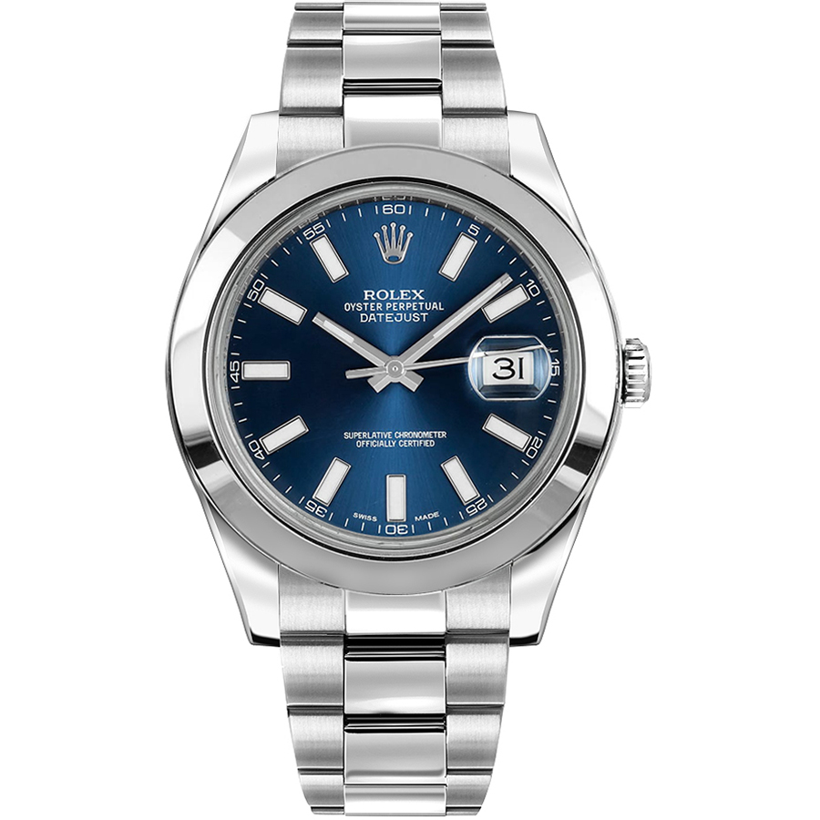 Rolex Datejust II 41 Stainless Steel Men's Watch 116300-0005