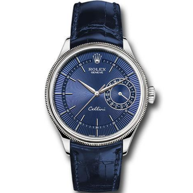 Rolex Cellini Date Blue Dial 39mm