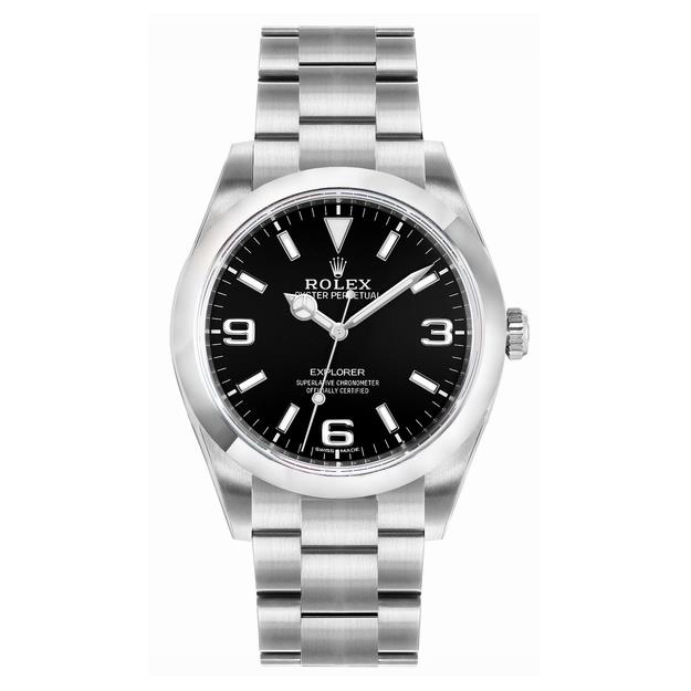 Rolex Explorer Black Dial 39mm