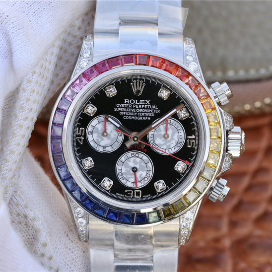 Rolex Daytona Diamond Rainbow 40mm