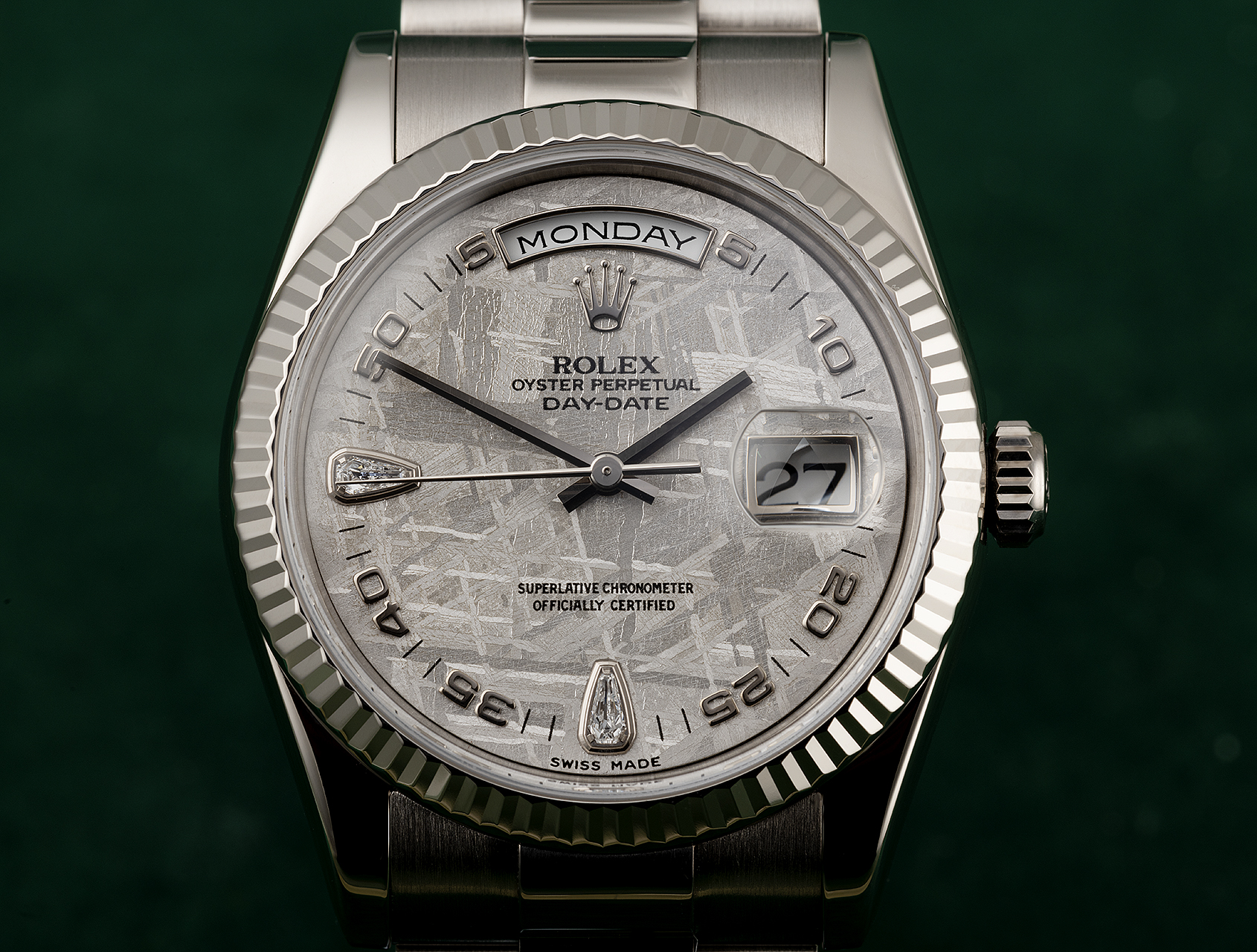 Rolex Day-Date Meteorite 118239 - White Gold President