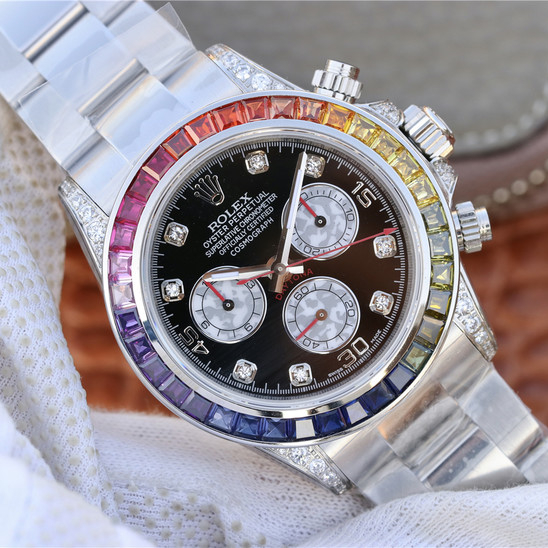 Rolex Daytona Diamond Rainbow 40mm