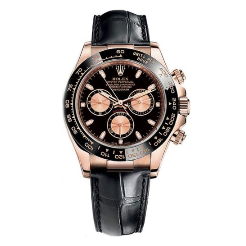 Rolex Daytona Rose Gold Leather Strap 40mm
