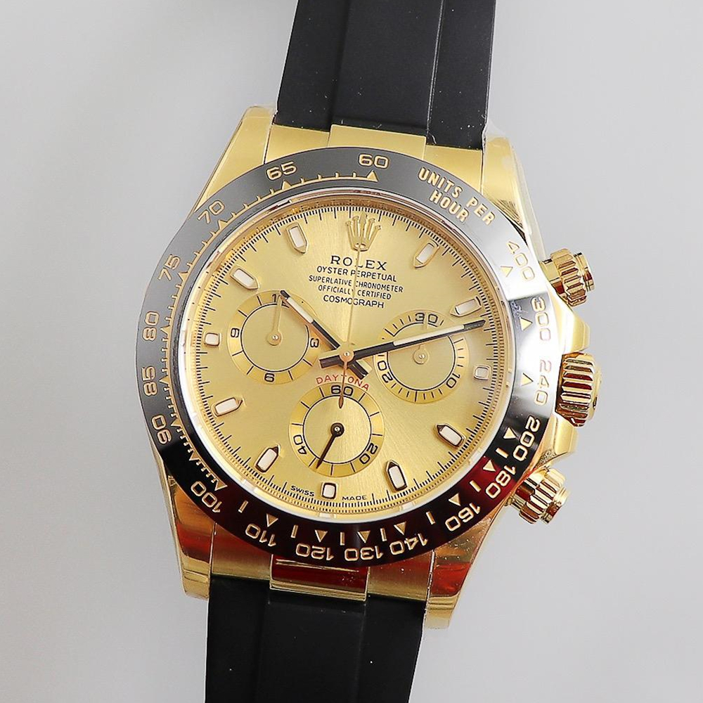 Rolex Daytona Gold Oysterflex 40mm