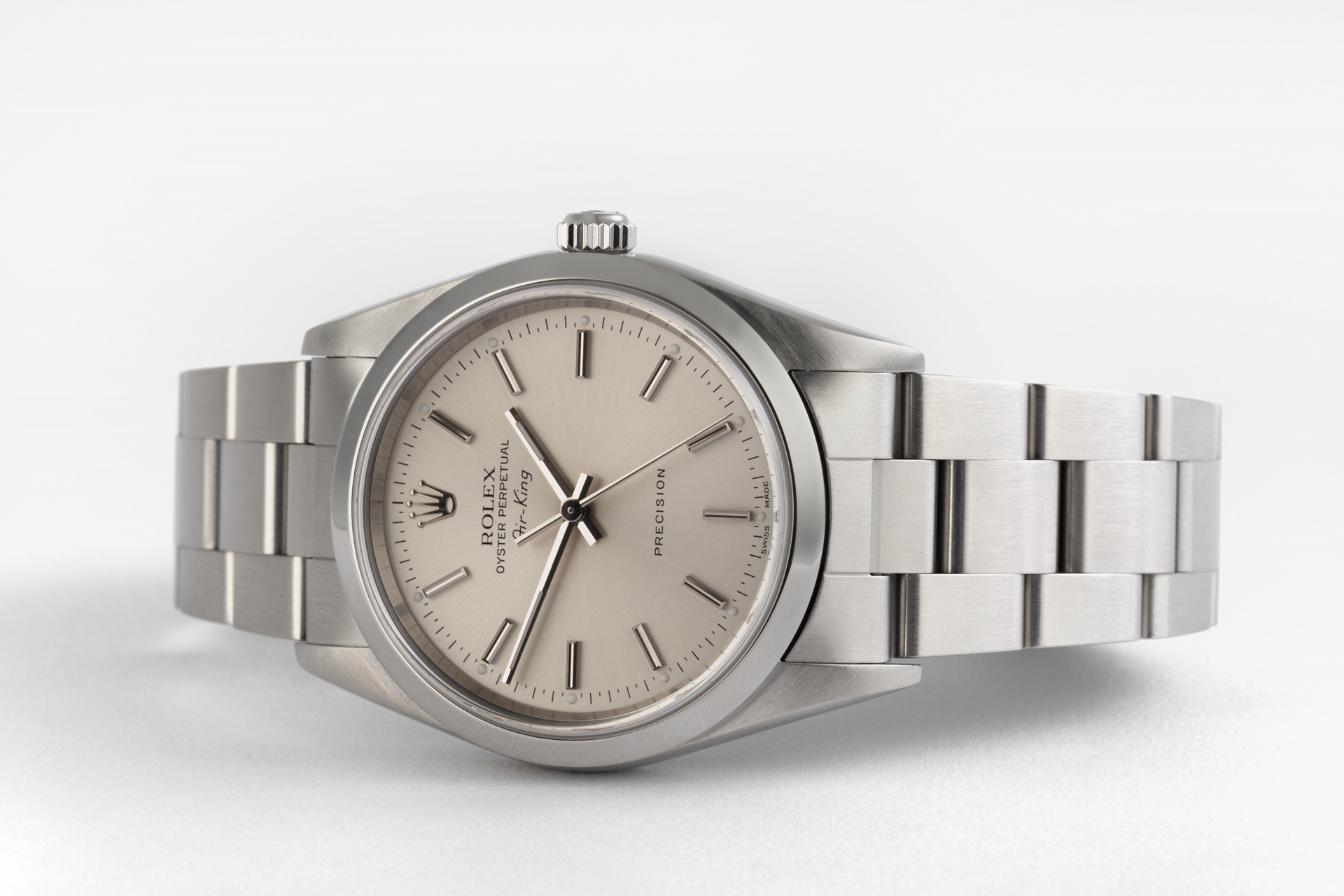 Rolex Air-King 34mm Sapphire glass model