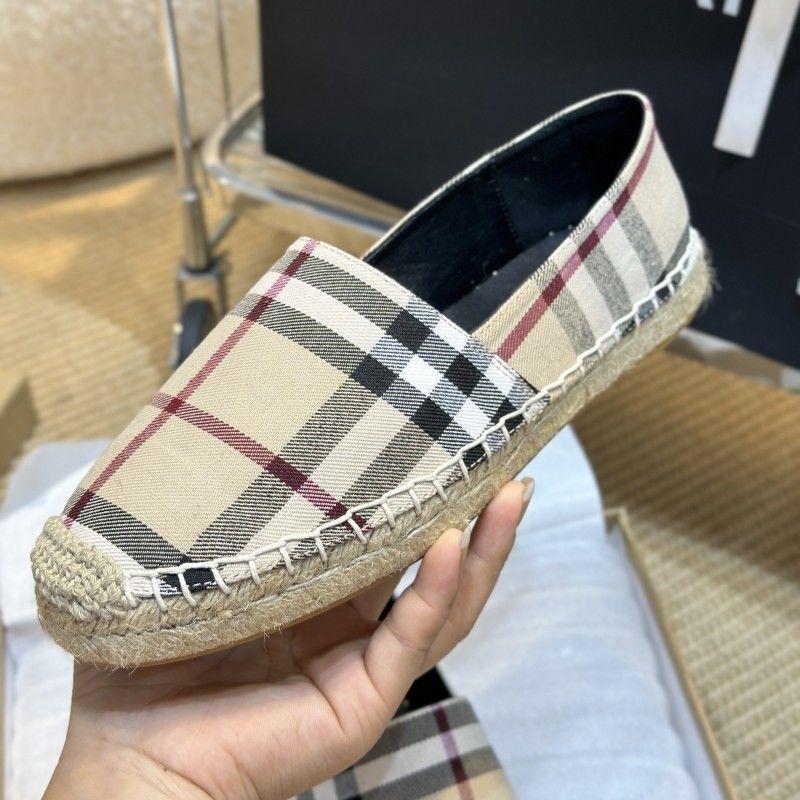 New Fisherman Loafers Straw-woven Hemp Rope Casual Breathable Shoes 1024032521