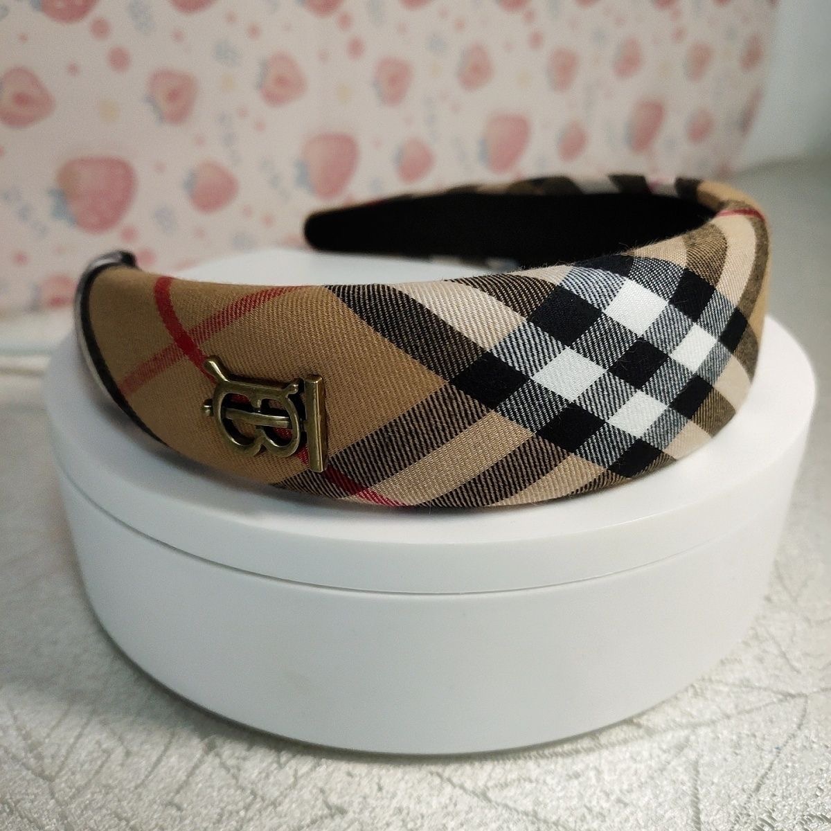 BBR Plaid Casual Headband PD0425071814