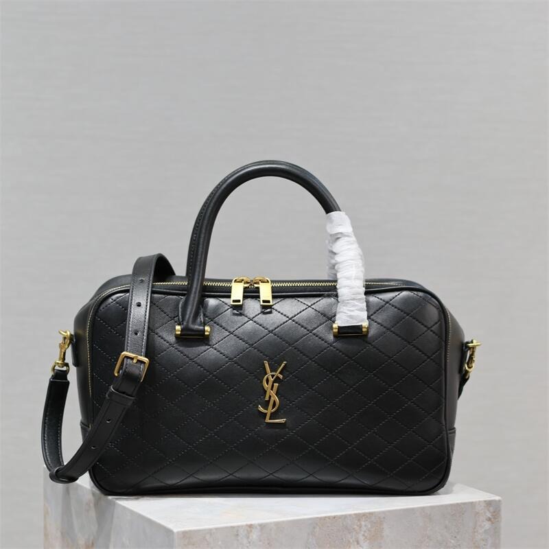 Y Liya Quilted Leather Duffle Bag 0424111515