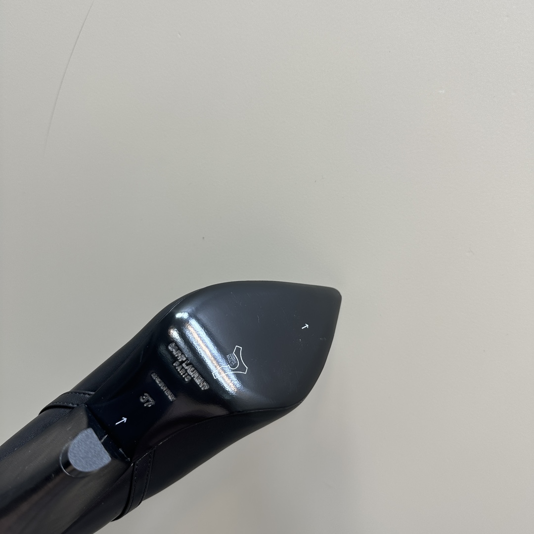 Y New Side Zipper High Heel Ankle Boots 0424111501