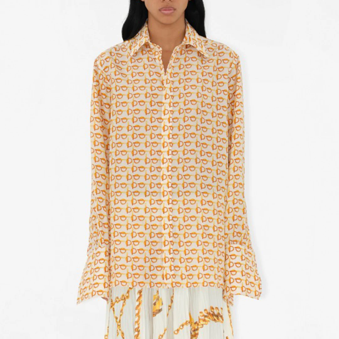 High quality fashion versatile printed long sleeve shirt 3D1024050921