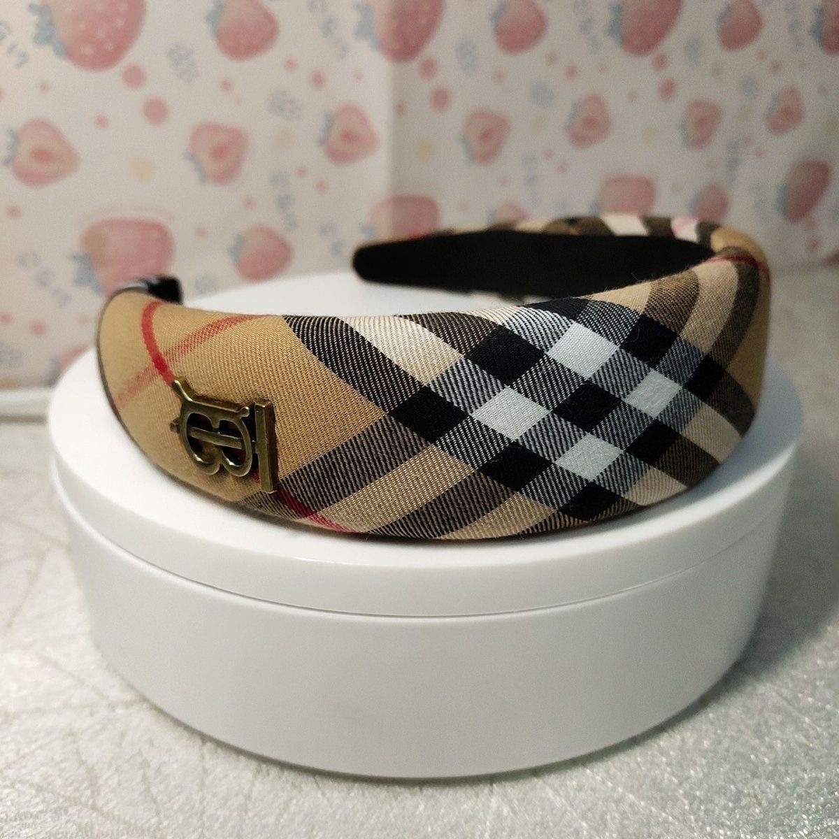 BBR Plaid Casual Headband PD0425071814
