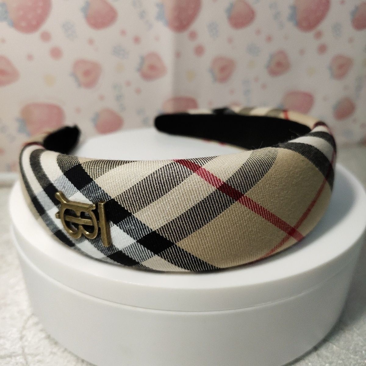 BBR Plaid Casual Headband PD0425071814