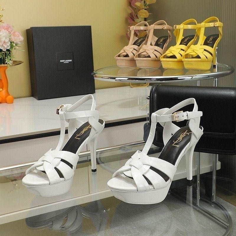 New Open-Toe High-Heel Patent Leather Sandals 1024040217