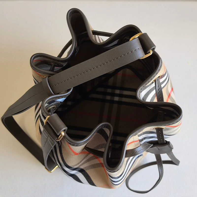 Check Jacquard Bucket Bag WB0625111410