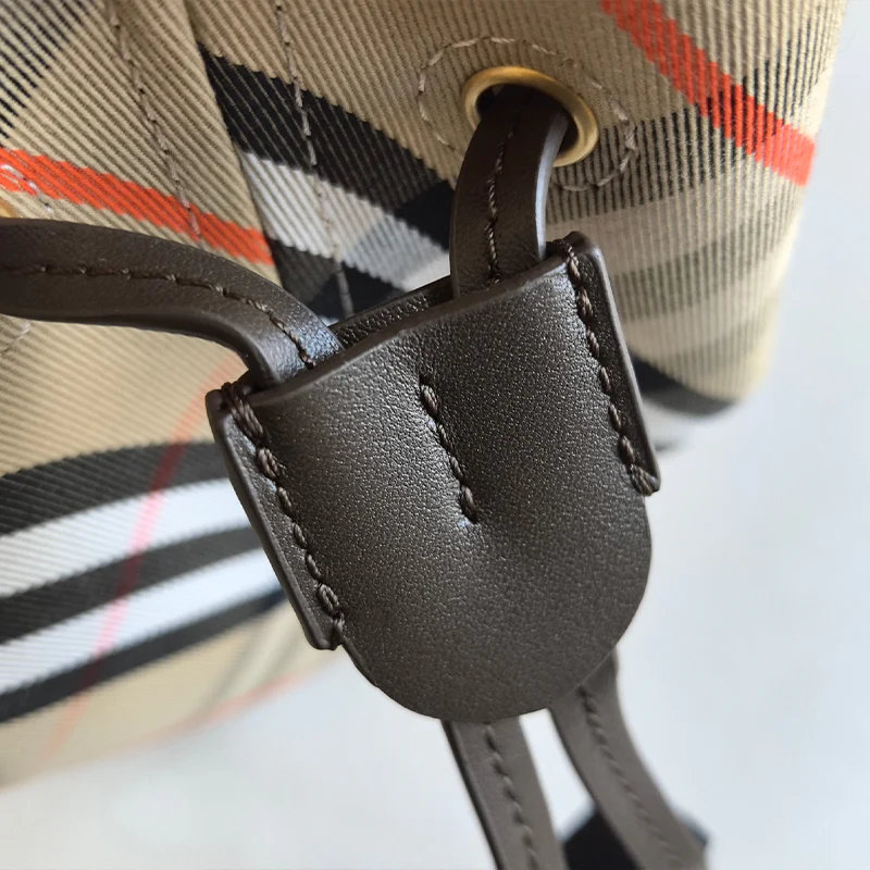 Check Jacquard Bucket Bag WB0625111410