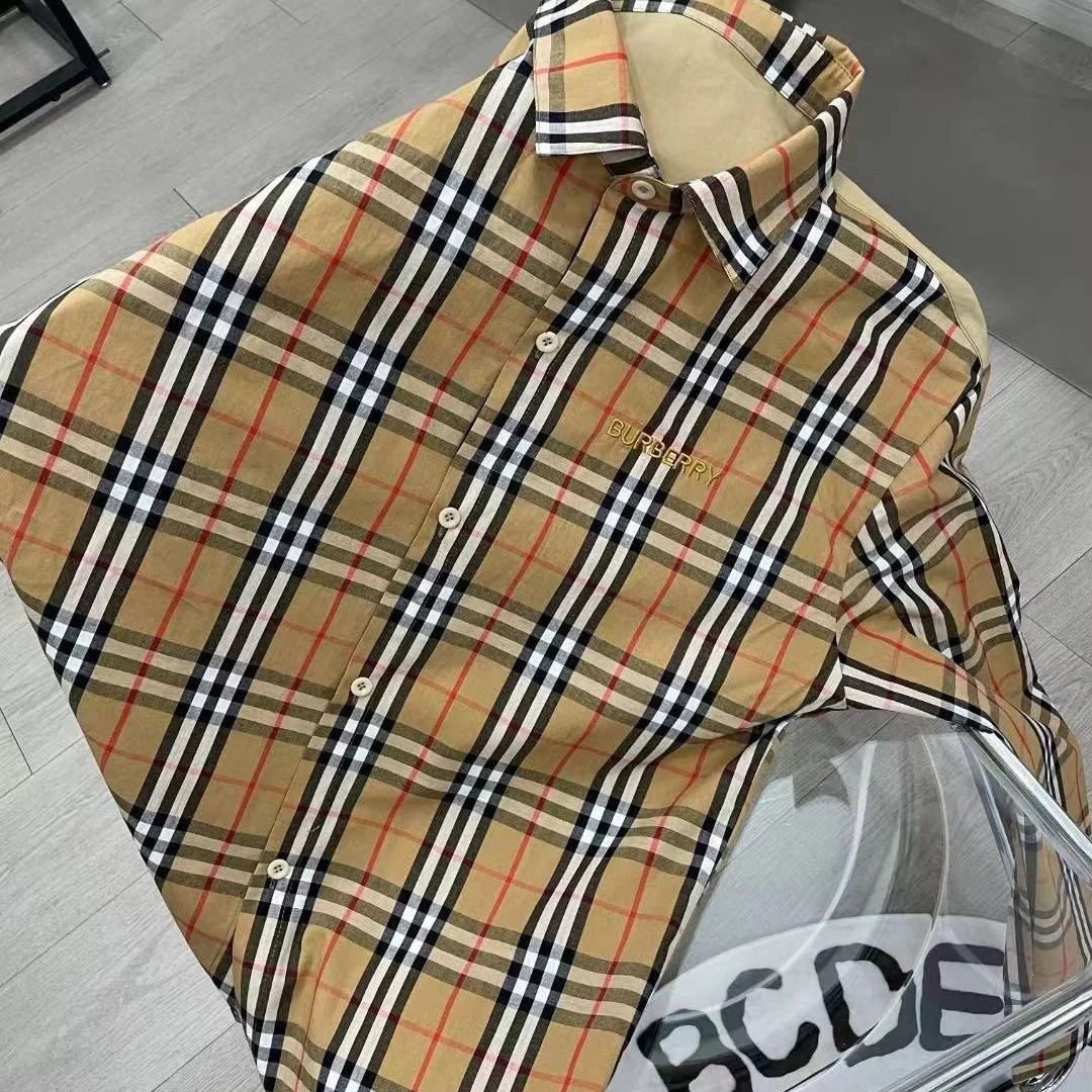Classic New Plaid Shirt Couple's All-match Jacket 1024032514