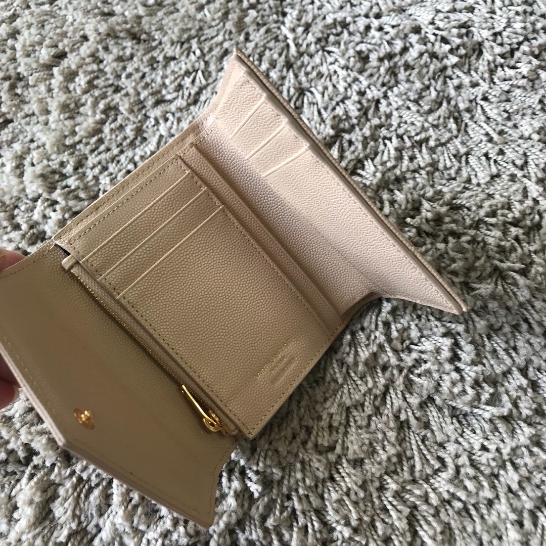 Saint Laurent Handle Bag 13cm Cream 0425020801