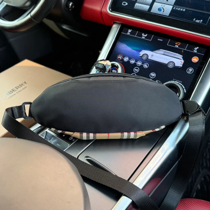 Men's versatile nylon waist bag 1024110822