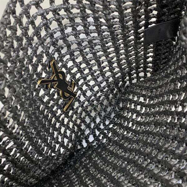 LSY Oxalis in Raffia Crochet and Leather Handbag 102407027