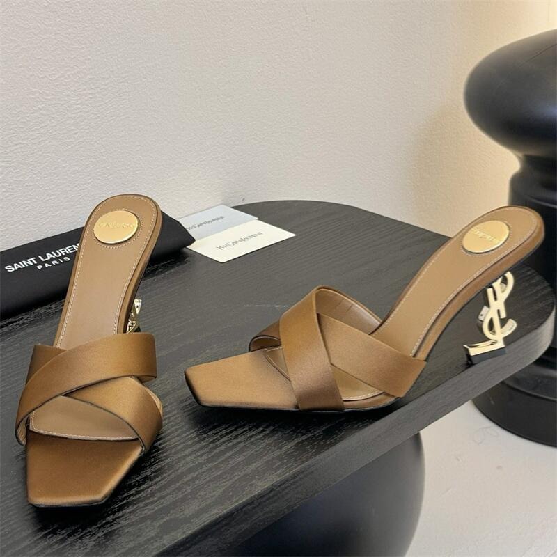 Opyum Mules In Satin Crepe 0425020502