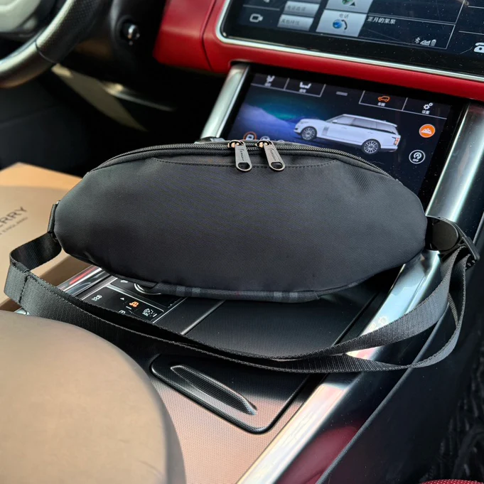 Men's versatile nylon waist bag 1024110822