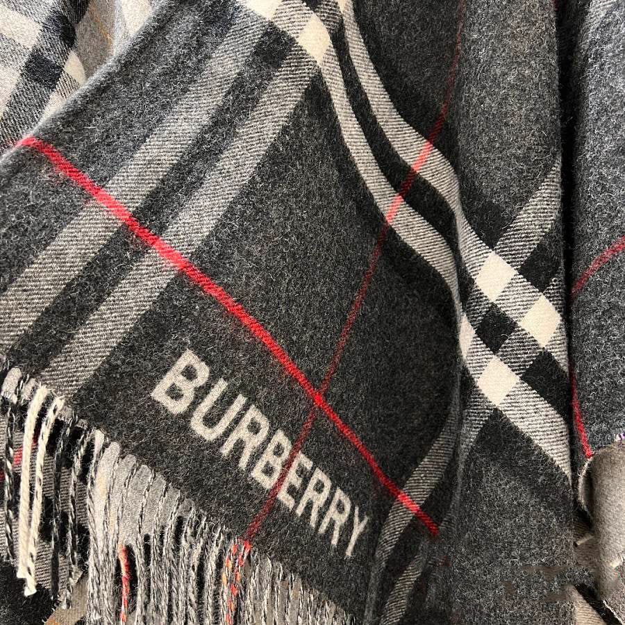 Matching cashmere cape scaft 1025012217